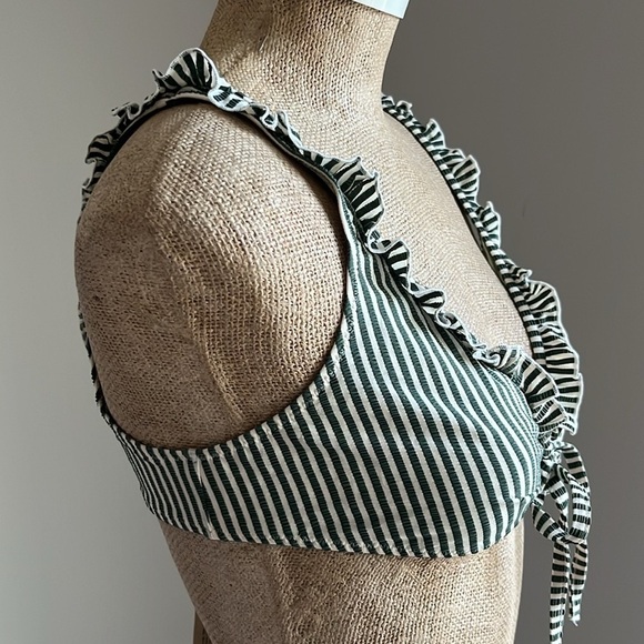 NWT Solid & Striped The Milly Top Bikini Swim Top Medium - Picture 6 of 6